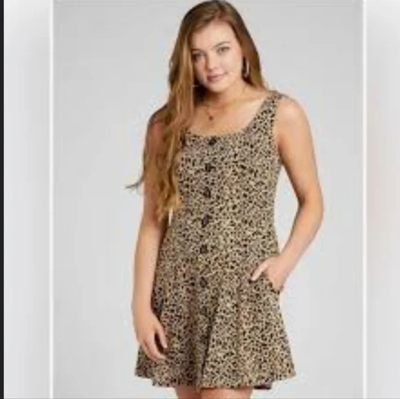 NWT Altar'd State leopard print dress - Picture 2 of 10